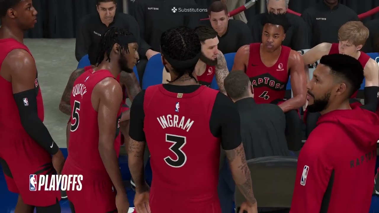 Raptors PLAYOFFS Round 1 Game 1🔥🔥🔥 | NBA2K26