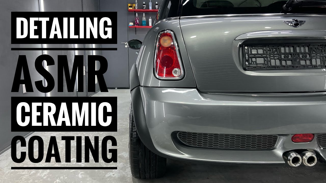 Insanely Satisfying Mini Cooper ASMR Detailing 🚗💦🫧