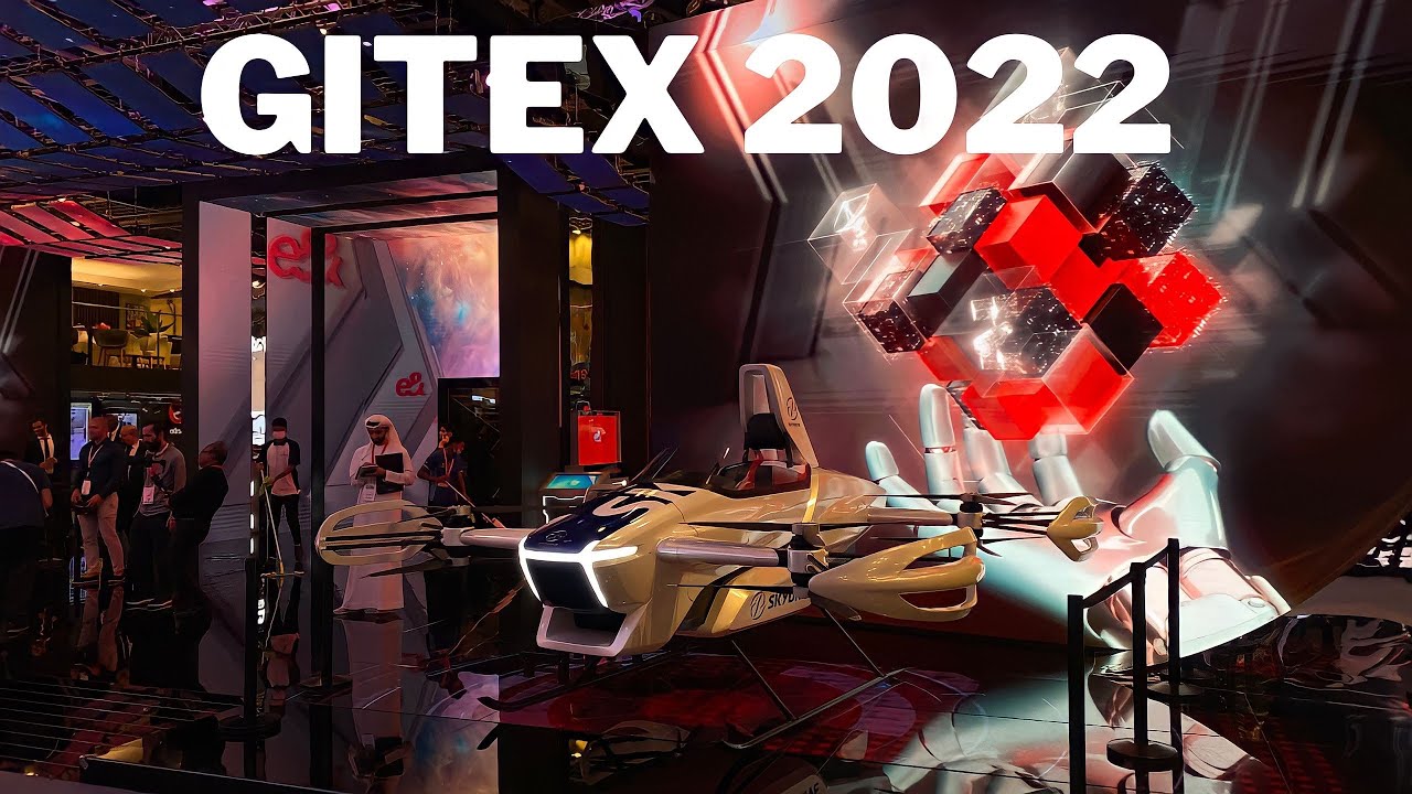 GITEX Dubai 2022 | World's Largest Tech Show | Flying Car Xpeng X2 | Alienware X14 gaming laptop