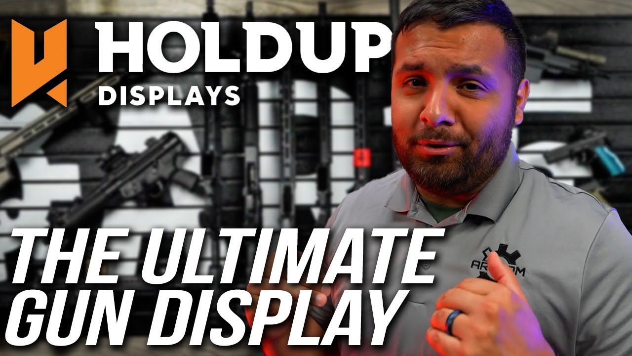 HOLDUP Displays Tactical Gun Wall