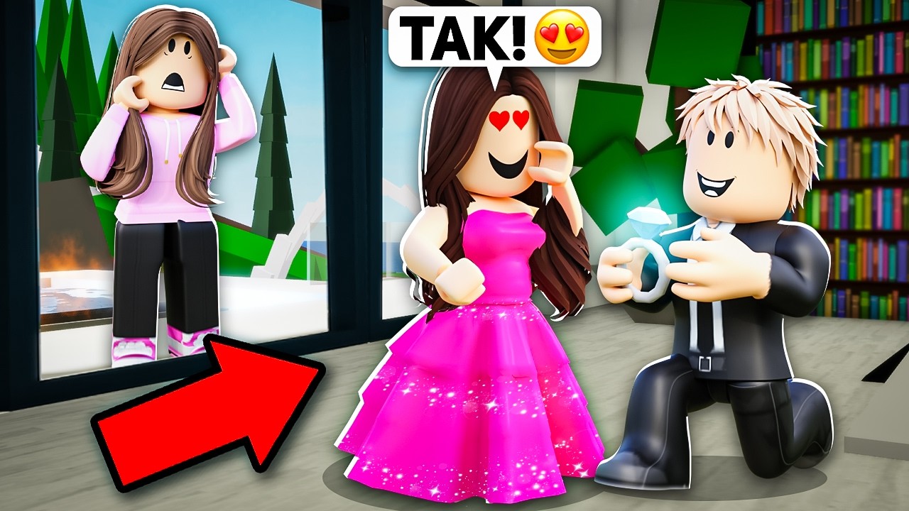ŚLEDZĘ MOJEGO PRZYJACIELA w BROOKHAVEN RP! 😲 (Historyjka Roblox)