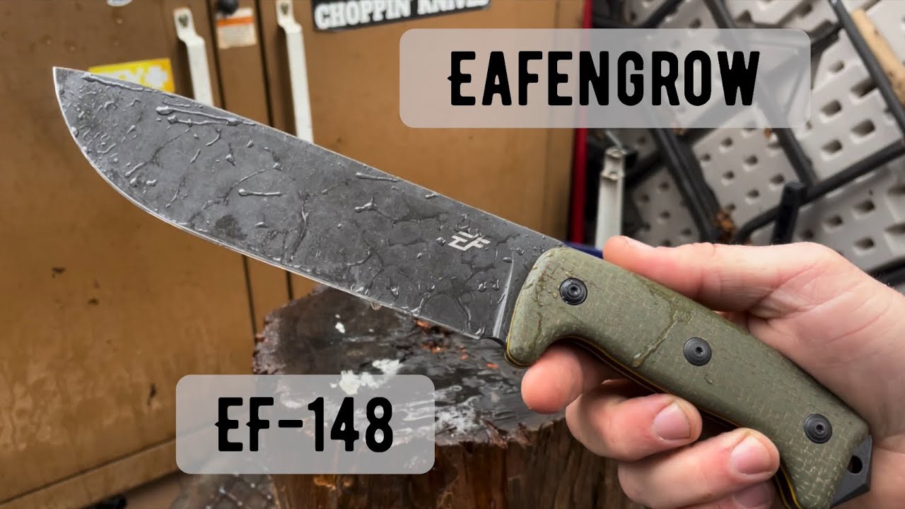 The Eafengrow EF148 Fixed Blade Knife for Hunting, Camping, and Bushcraft.