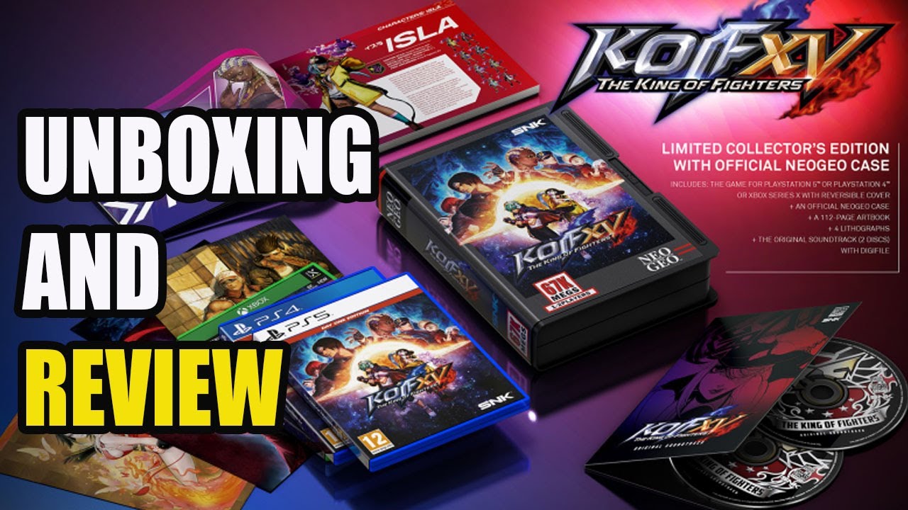 Pix'nLove KOFXV Collector's Edition: Unboxing and Review