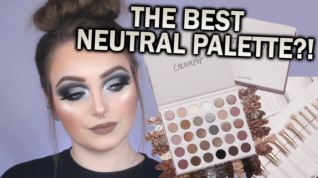 This Deserves More Hype!!! COLOURPOP STONE COLD FOX COLLECTION REVIEW AND TUTORIAL