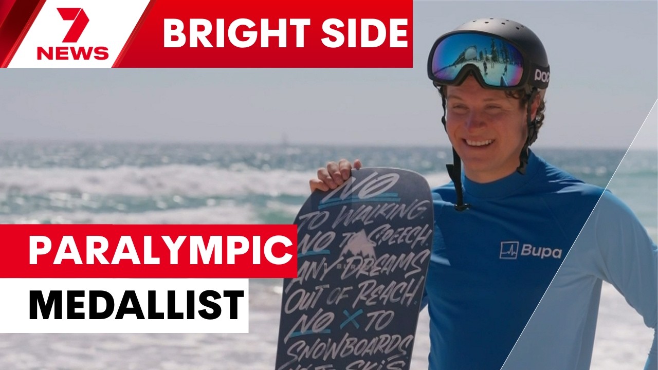 Aussie Paralympian Ben Tudhope wins silver medal in snowboard cross | 7NEWS