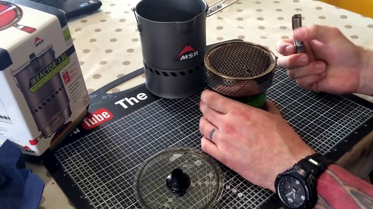 The Very Cool MSR Reactor Stove System.