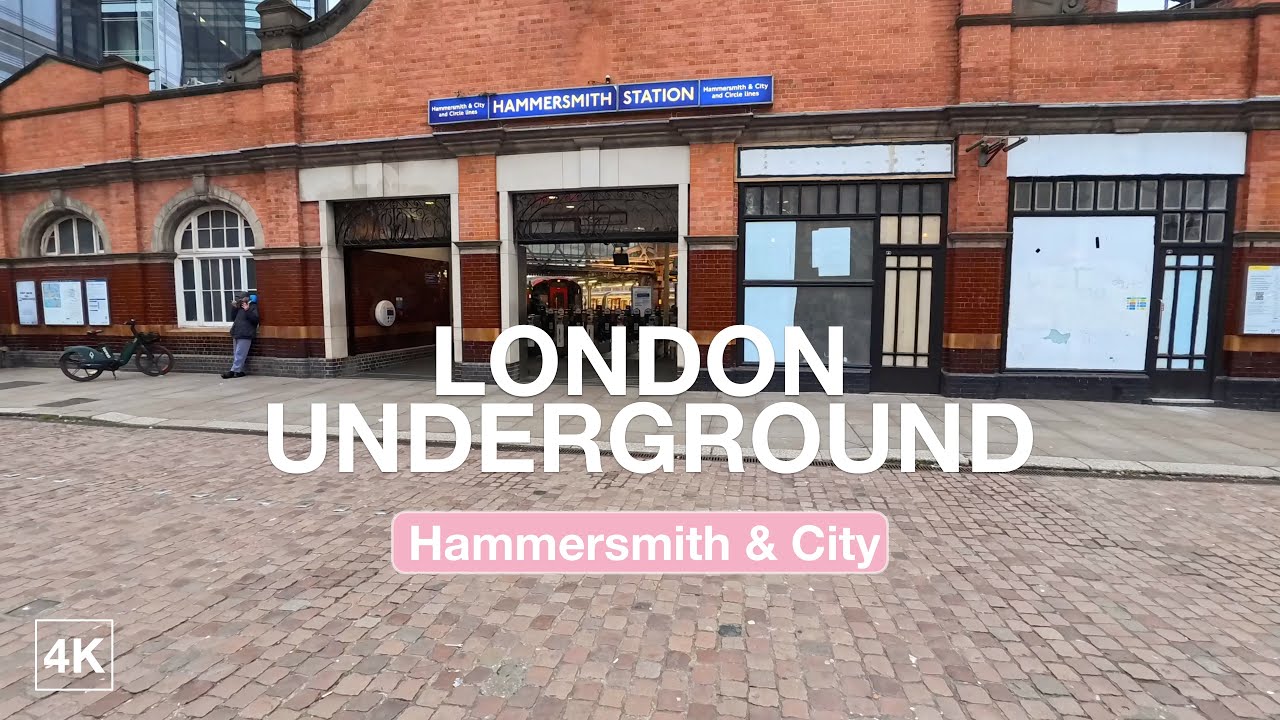 London Underground Full Journey on the Hammersmith and City Line - Hammersmith to Barking
