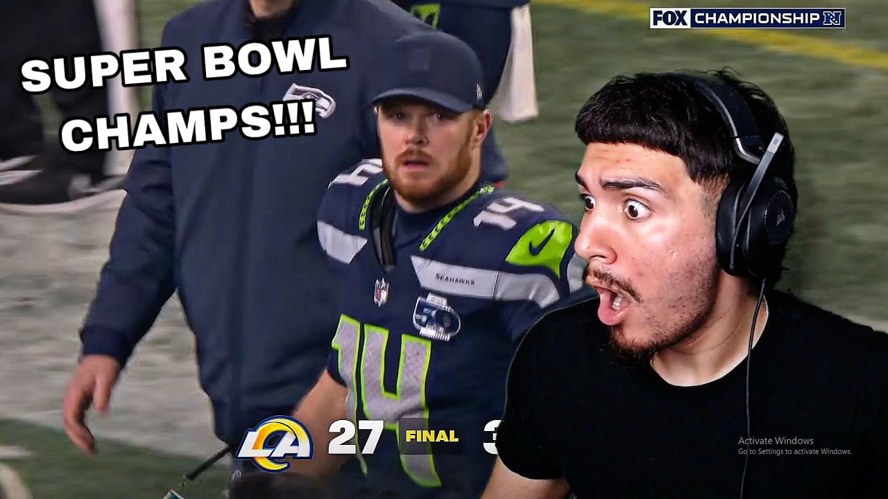 SAM DARNOLD YOU PROVED ME WRONG! Rams vs Seahawks Game Highlights | 2025 NFL Season NFC Championship