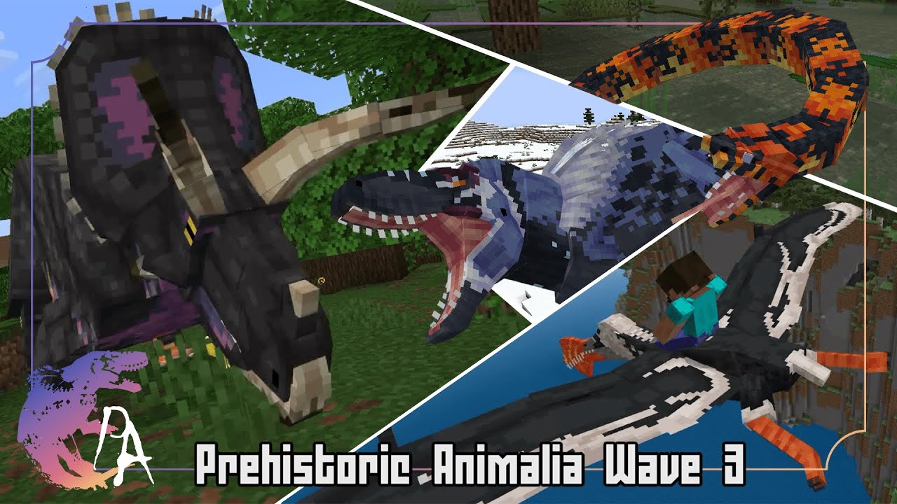 [ADDON RELEASED] Prehistoric Animalia Wave 3 OFFICIAL Trailer (Download in Description)
