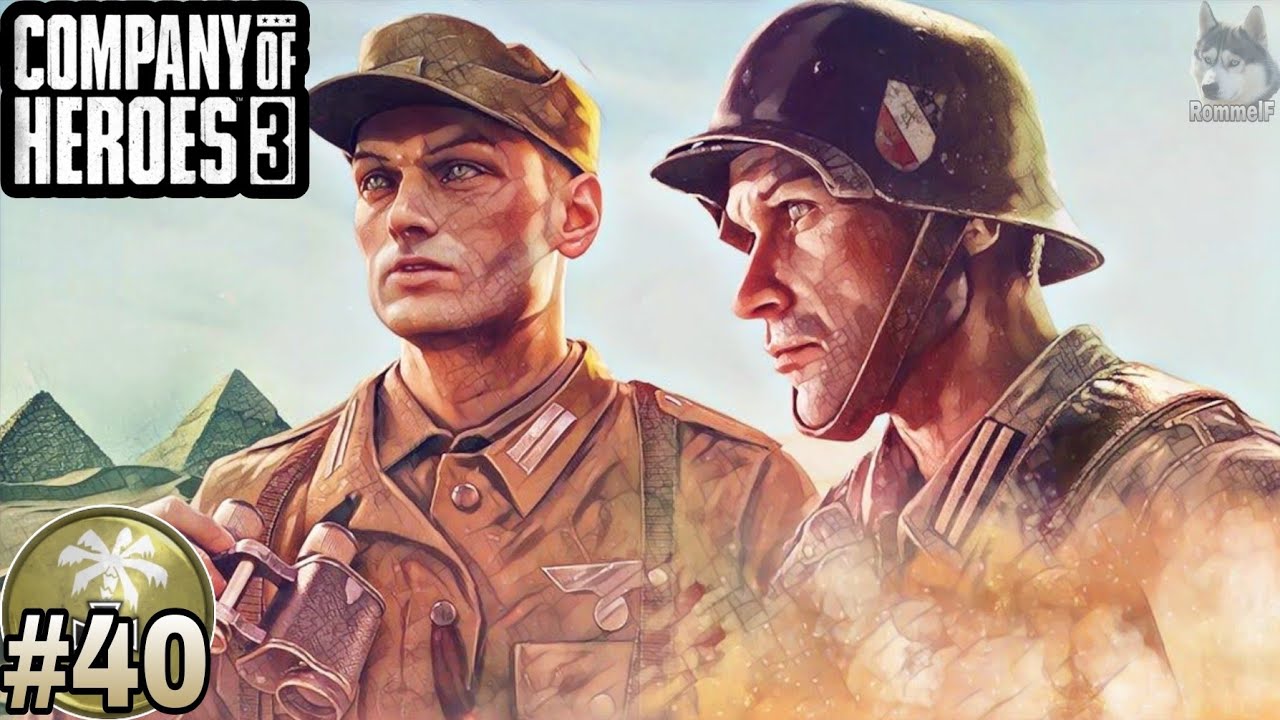 Company Of Héroes 3 #4vs4 #40 Afrika Korps