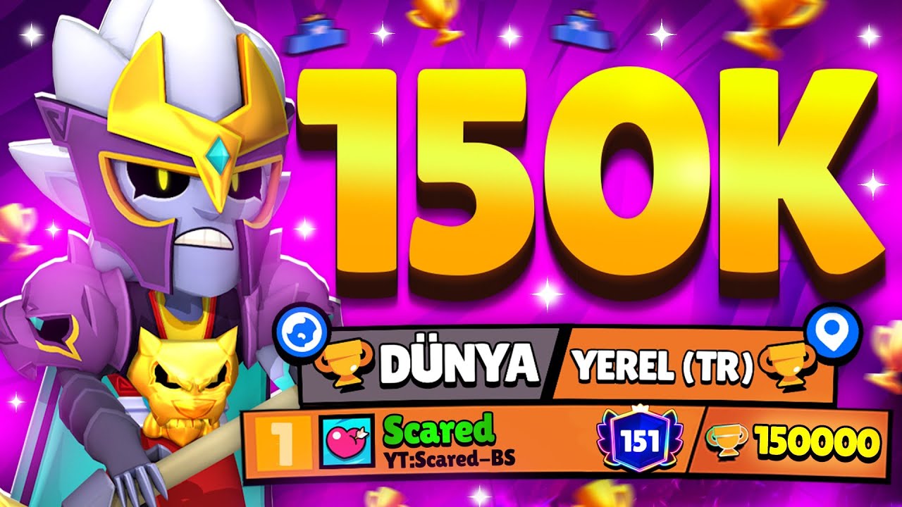 150.000 KUPA OLDUM!🔥200K GELİYOR! Brawl Stars