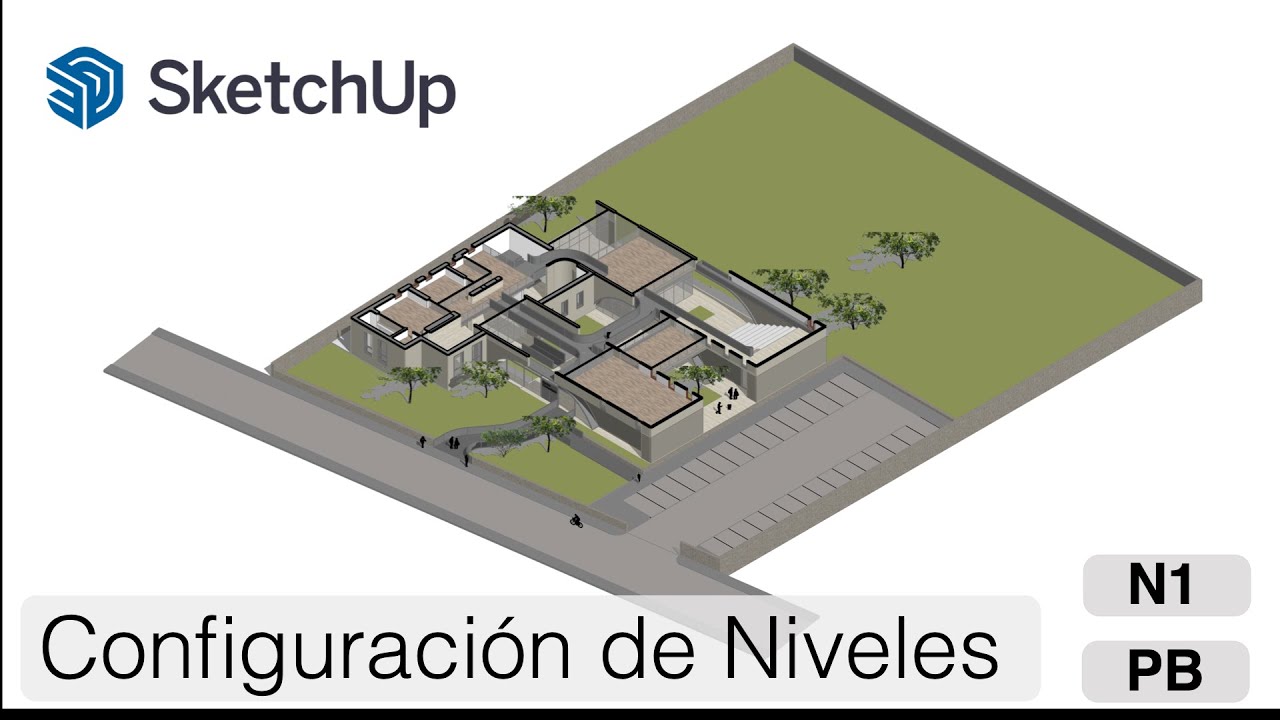 Configuración de Niveles en SketchUp