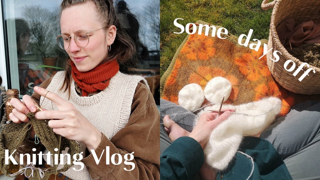 Knitting Vlog // Days off and ceremonial cacao making