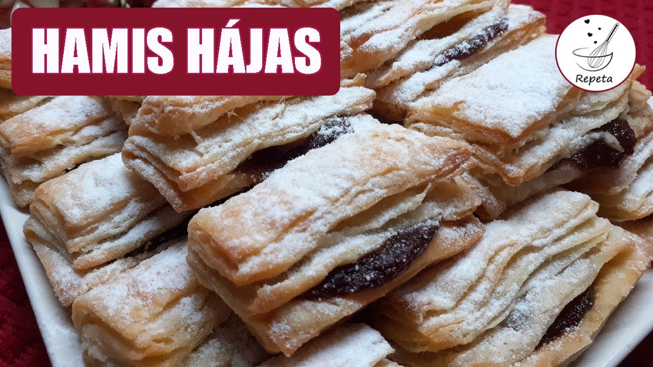 Hamis hájas sütemény 👌 háj nélkül is leveles és isteni finom!
