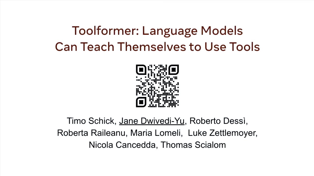 Meta AI | Language Models Can Teach Themselves to Use Tools