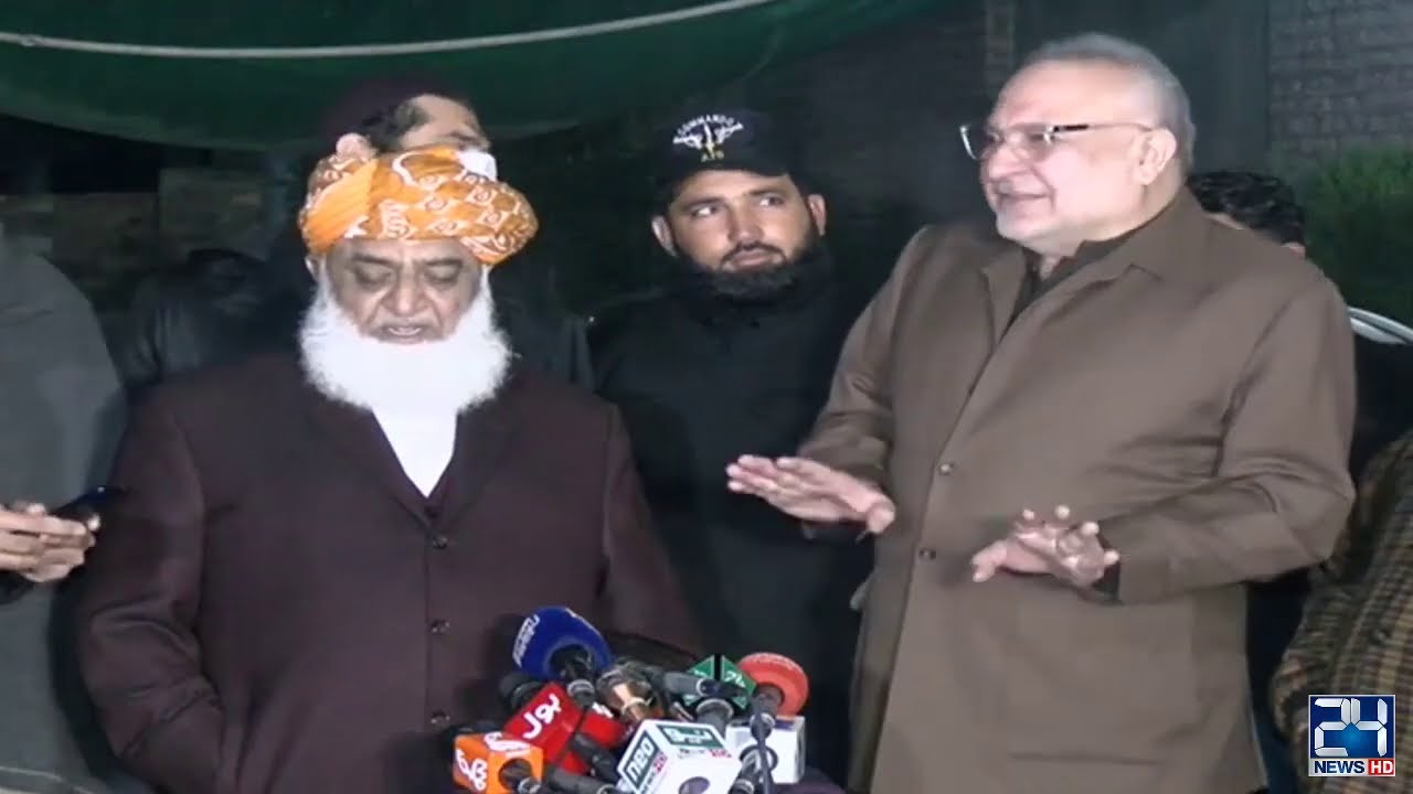 PDM Next Step | Maulana Fazal-ur-Rehman & Muhammad Ali Durrani Media Talk