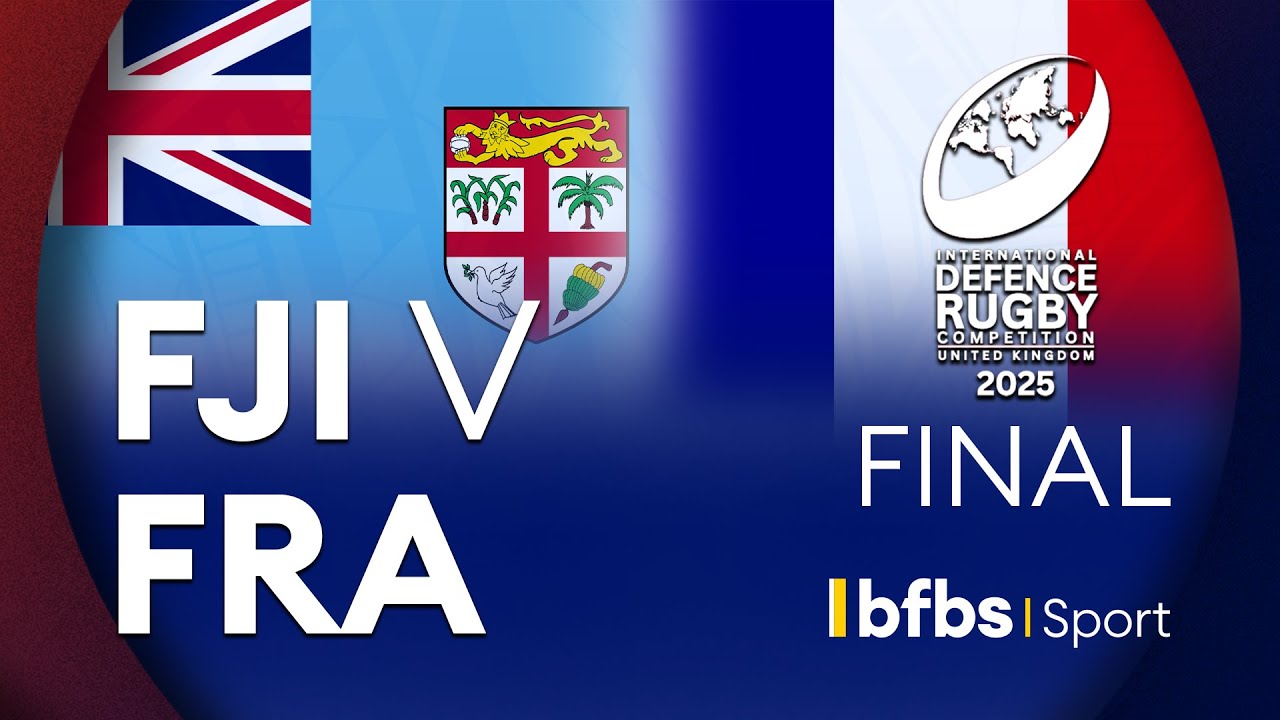 In full: Fiji v France | 2025 International Defence Rugby Competition Final