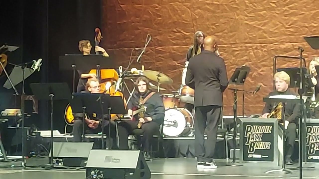 Purdue Concert Jazz Band performs Bobby Timmons - Dat Dere
