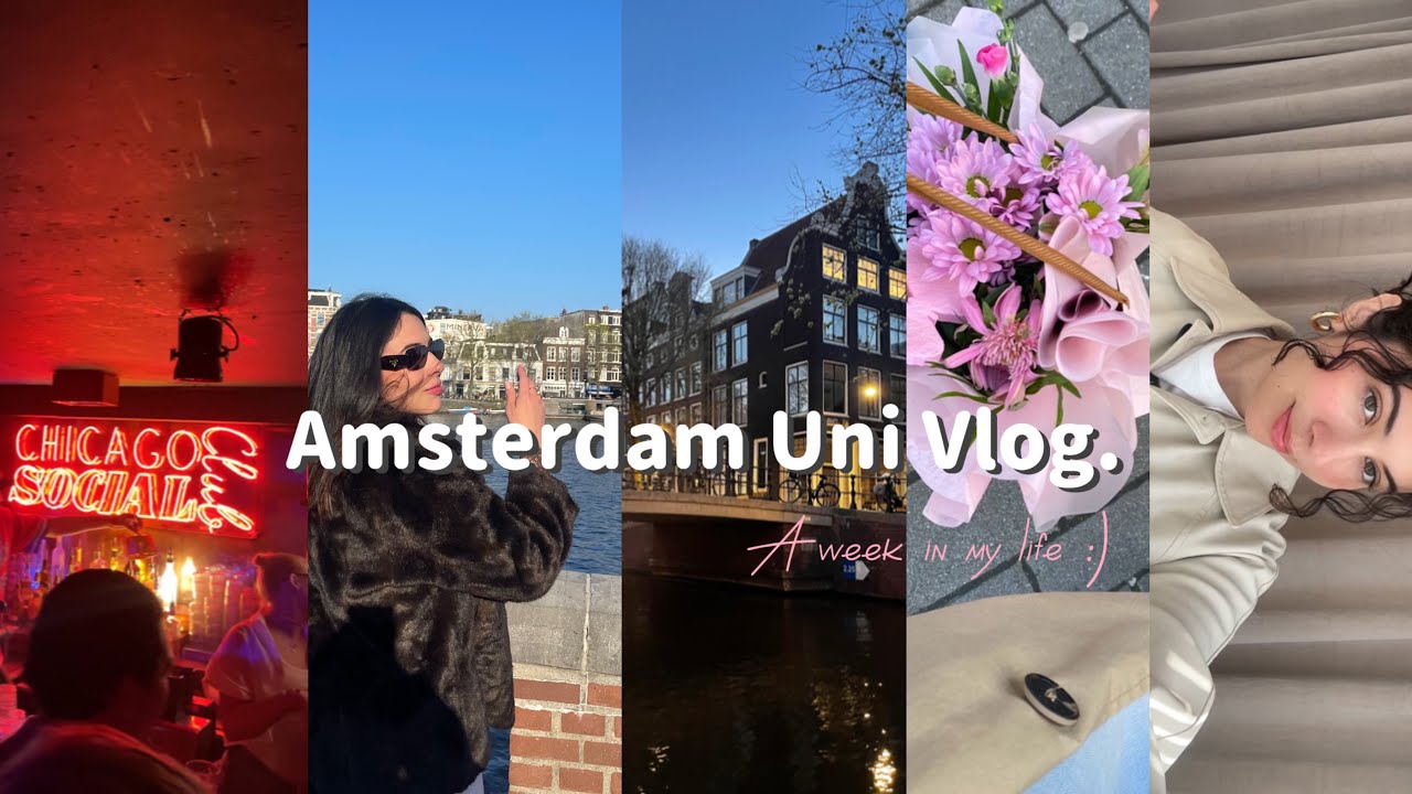 A Week in My Life as a Student in Amsterdam (UvA) | Classes, Nights Out, Cafés & More