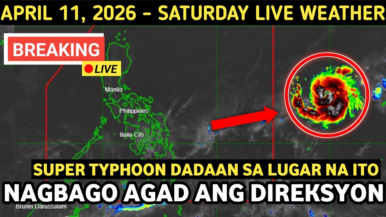APRIL 11, 2026 | SUPER TYPHOON CALOY NAG BAGO AGAD ANG DIREKSYON! ITO ANG MGA LUGAR NA TATAMAAN NITO