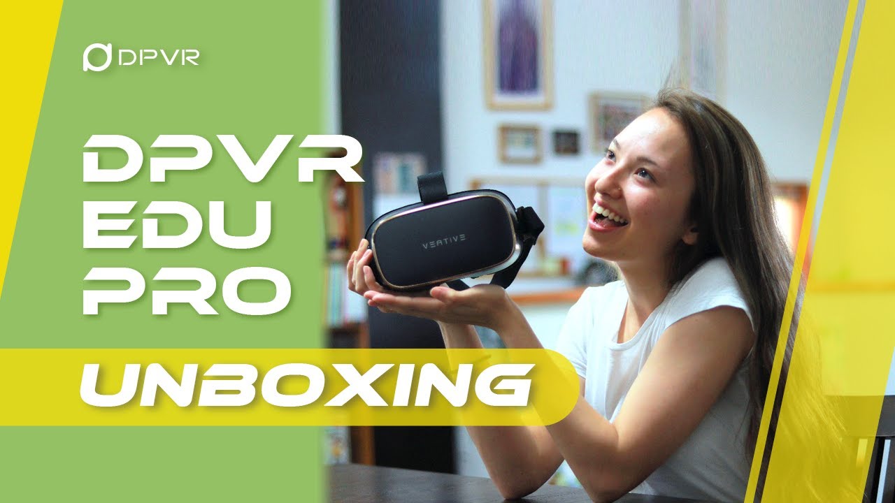 |DPVR &times; VEATIVE| Unboxing of educational VR headset &mdash; Edu Pro