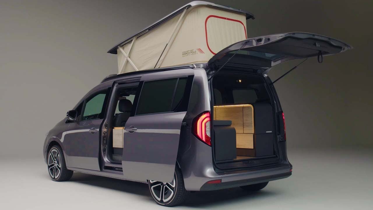 The New 2023 Mercedes Benz EQT and the Concept EQT Marco Polo || Ultimate Luxury Minivan