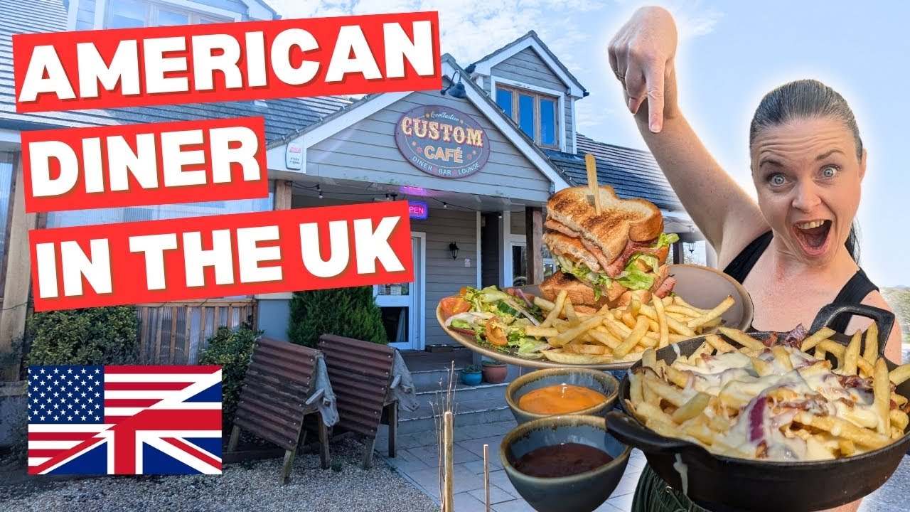We Review An AMERICAN DINER In The UK! Does It Live Up To Expectations?