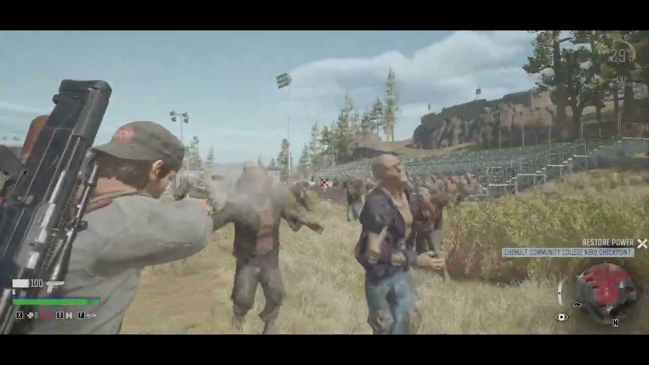 First Time Fighting Horde - Days Gone