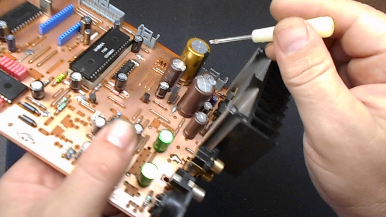 Philips CD460 recapping