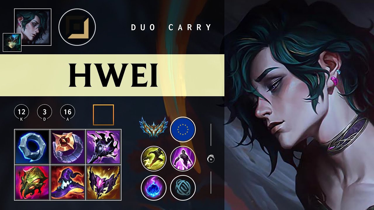 Hwei Carry vs Tristana - EUW Challenger Patch 26.02