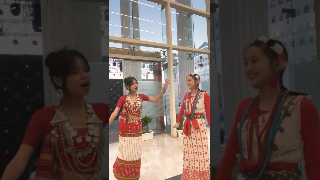 Tripuri x nyishi 😍😍 traditional attire | TRIPURA | NORTHEAST |