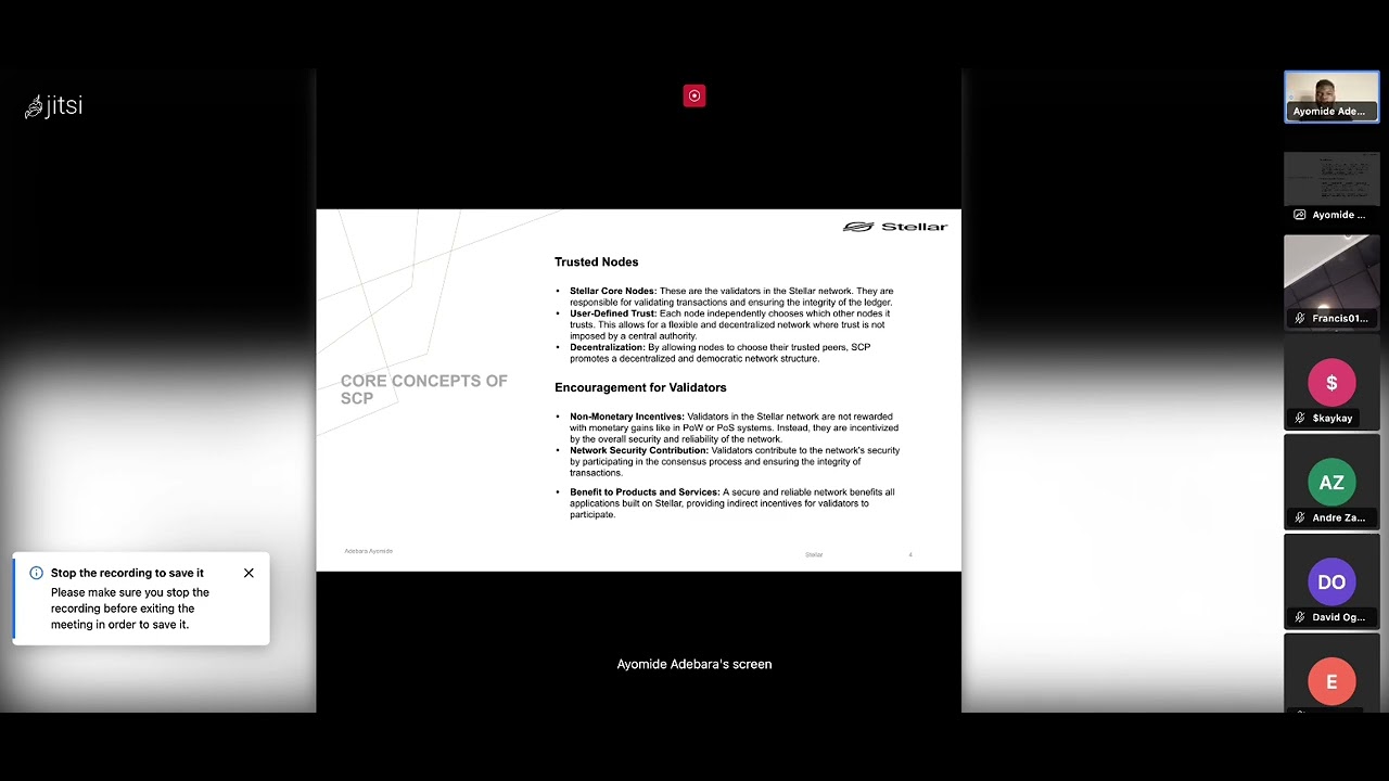 Stellar Class Lecture 3: UNDERSTANDING THE STELLAR CONSENSUS PROTOCOL (SCP)