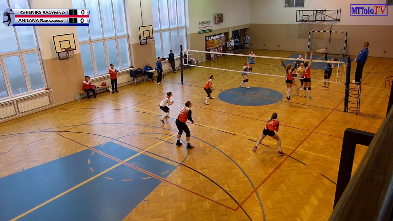 Siatkówka Skrót FENIKS Radymno - ANILANA Rakszawa 3-1 [2018-01-13]
