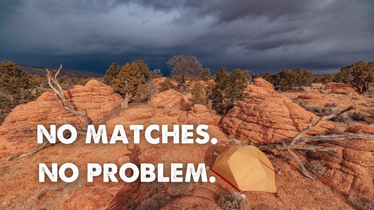 Desert Survival: How to Start a Fire without a Lighter or Matches