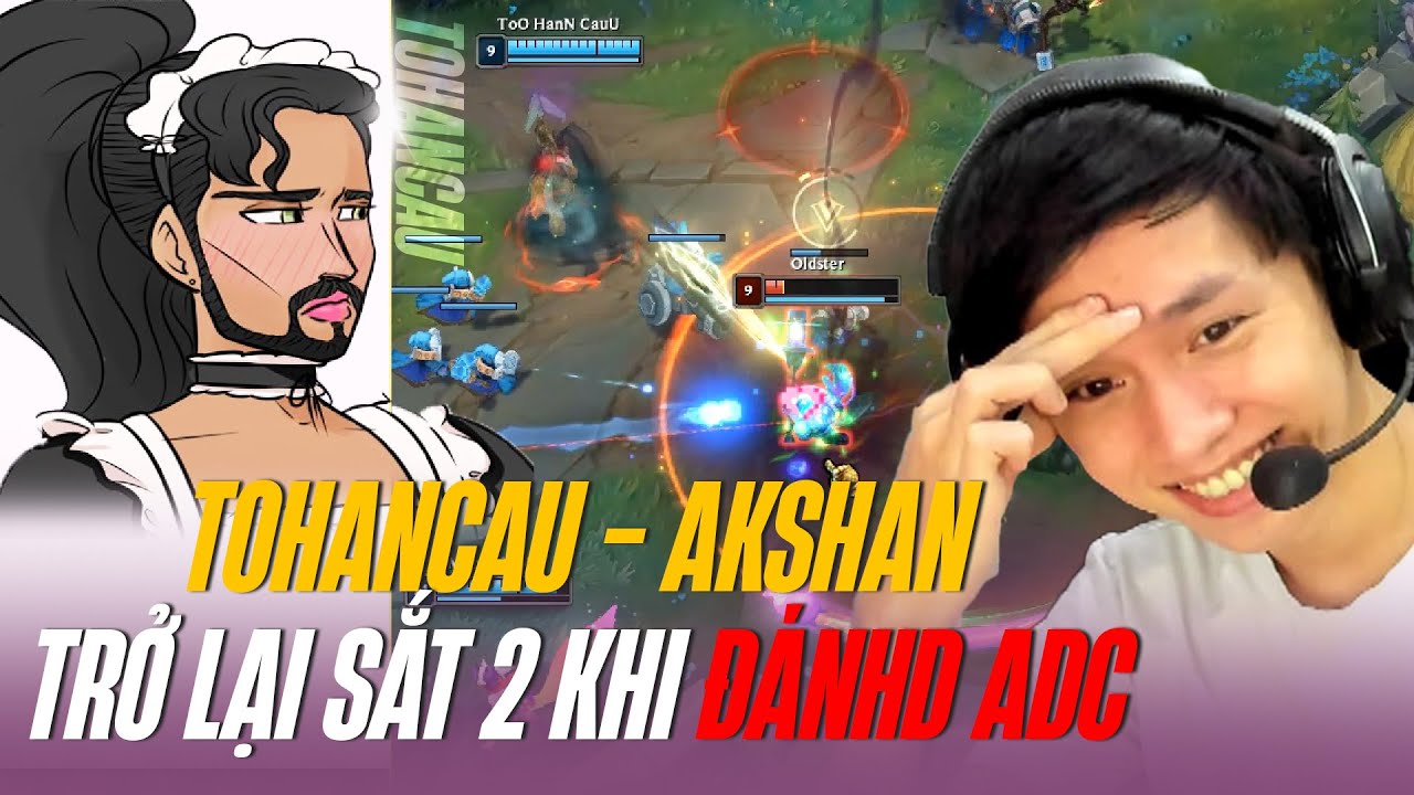 IDOL TỚ HẬN CẬU TRỞ LẠI RANK SẮT 2 KHI ĐỔI GIÓ ĐÁNH AKSHAN AD VÀ CÁI KẾT SIÊU HÀI