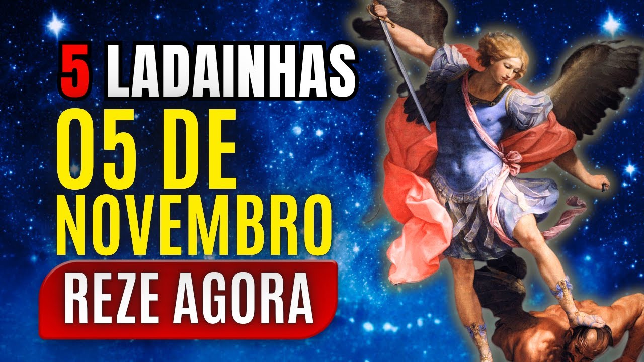 Para o AGIR DE DEUS! O Poder Das 5 Ladainhas. Reze Comigo Agora.
