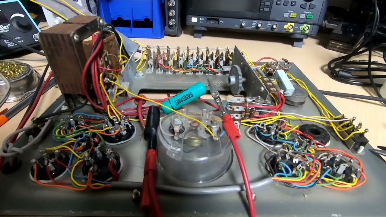 Heathkit TC-2 Tube Tester Restoration and Test