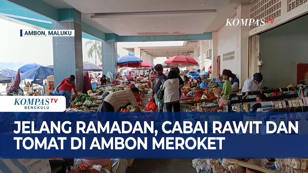 Harga Cabai & Tomat di Ambon Naik Tajam Jelang Ramadan