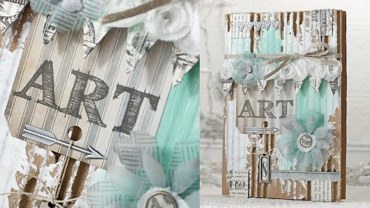 Art Journal Cover with Shari