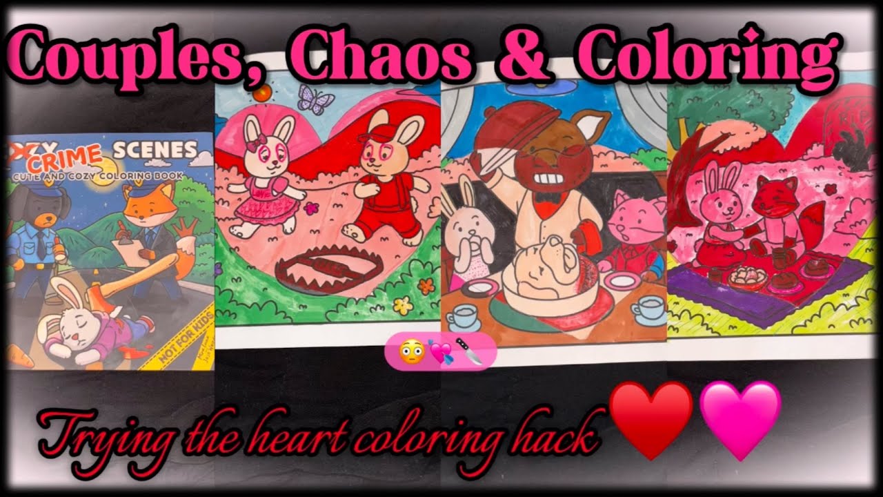 Love, Murder & Coloring… 💘🔪 | Valentine’s Meets Friday the 13th