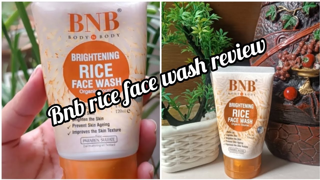 Bnb rice face wash honest review by nishasbeautyparlour  Acne solution ||skin care products ||