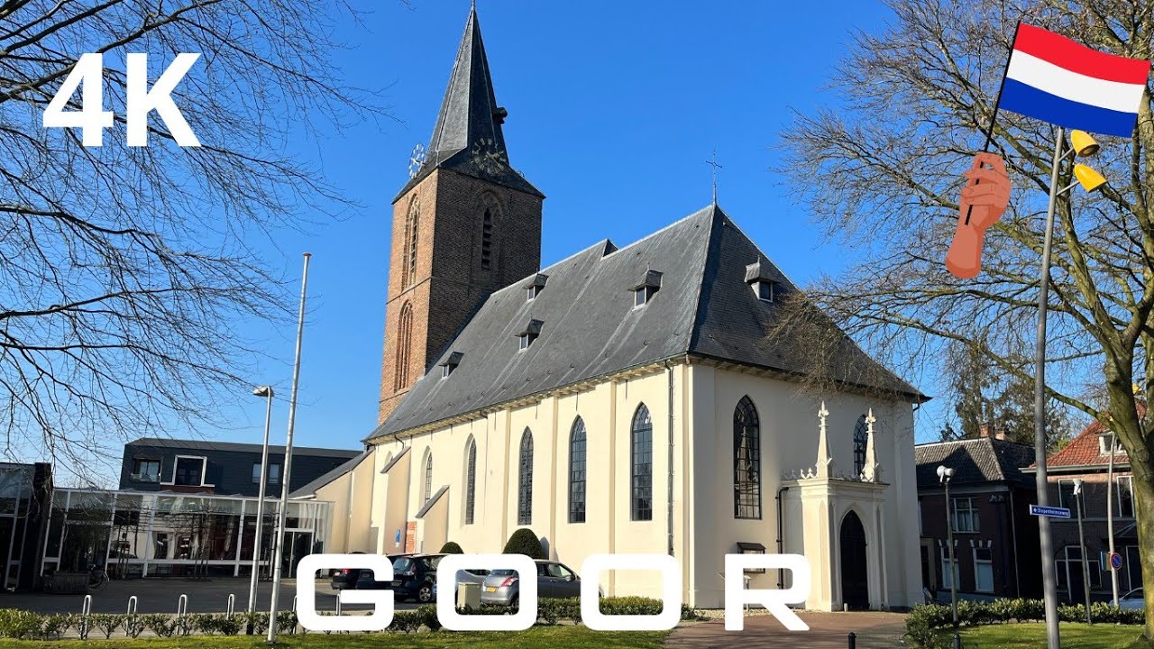 🇳🇱 Goor 4K Walking / The Netherlands / From Medieval Times to Modern Days
