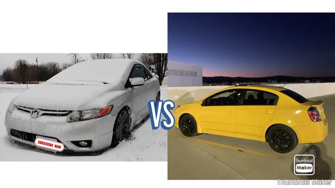 Honda Civic Si VS Nissan Sentra Ser Spec V