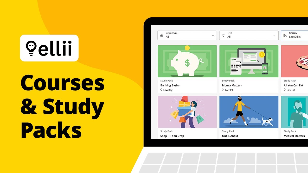 Explore Ellii&rsquo;s Courses & Study Packs &ndash; Ready-Made Learning Pathways
