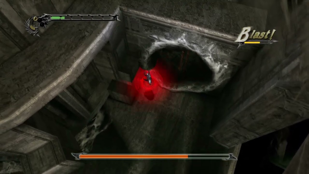 Devil May Cry 3 - Gigapede Boss Fight