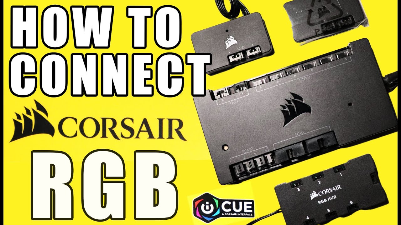 Corsair RGB lighting products overview