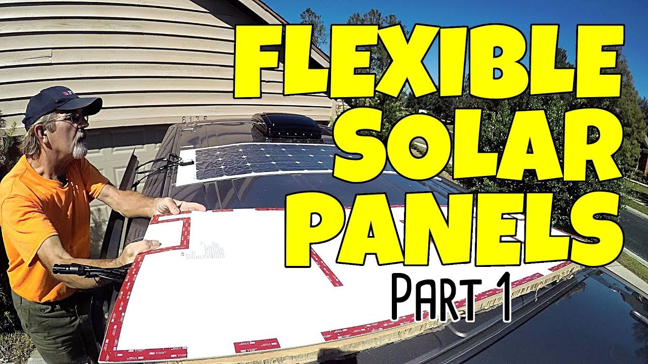 ETFE Flexible Solar Panel Installation - Part 1