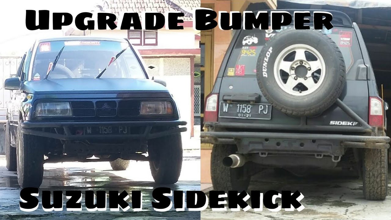 Ngerusak Bumper Suzuki Sidekick