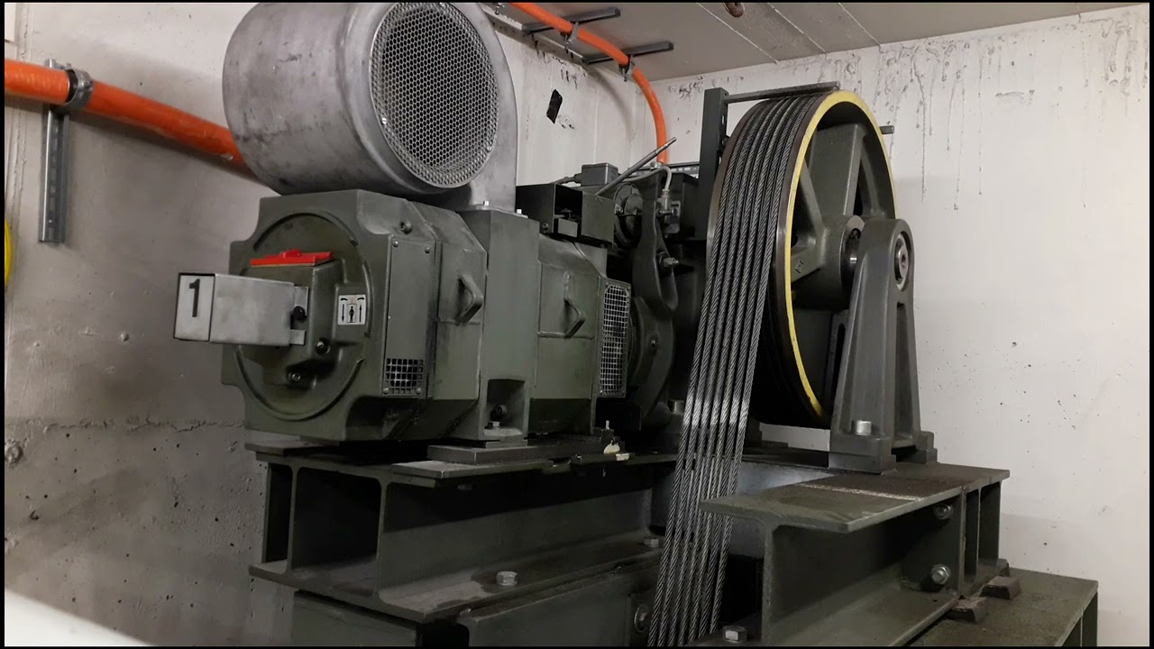Schindler W200 Lift Winch - Miconic V Dynatron 3 (MV) ASMR