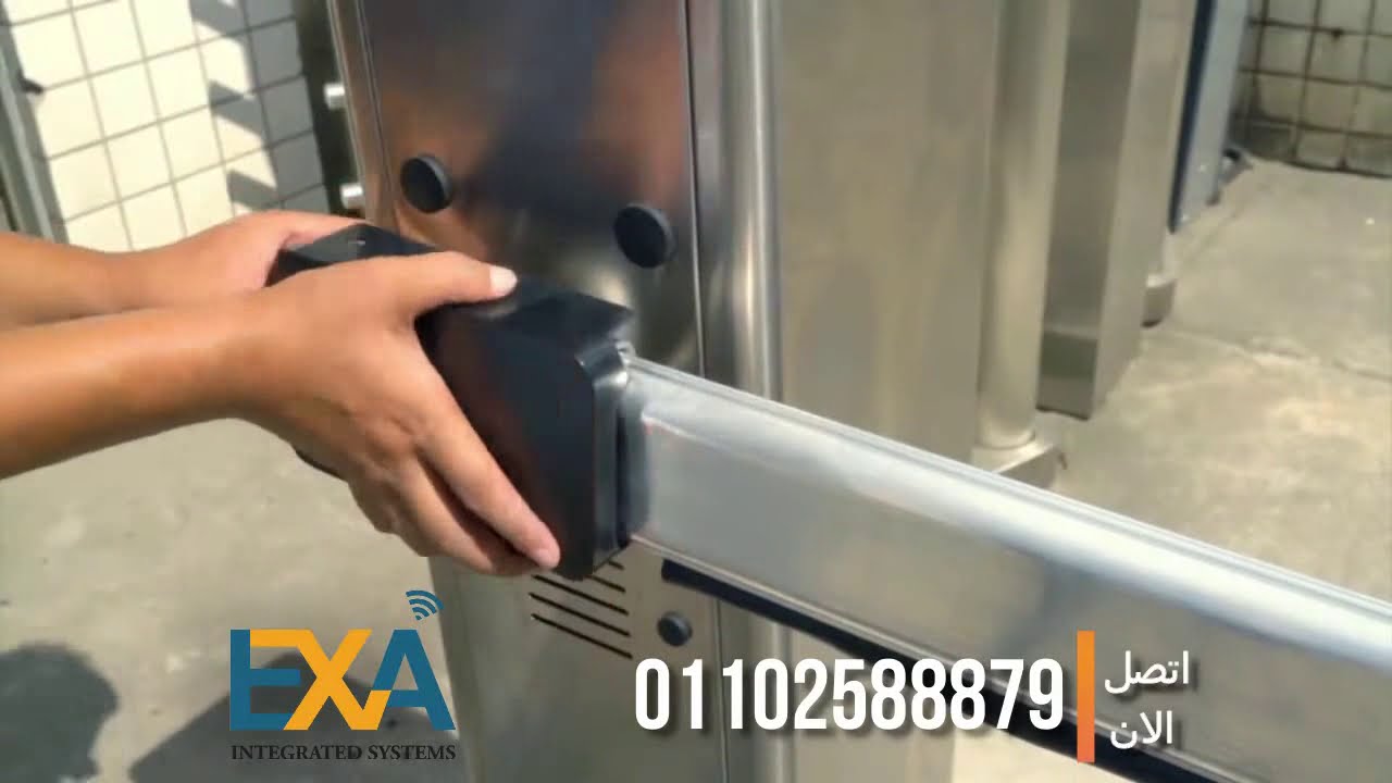 تركيب وتثبيت بوابة دخول السيارات - ZKteco Barrier